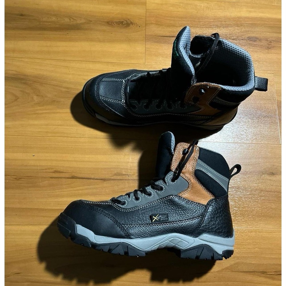 NWOT Hytest Apex Waterproof Slip Resistant Steel Toe Construction Work Boots